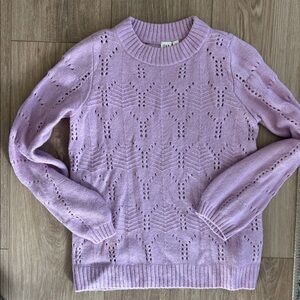 Gap women’s pink knit sweater size small
